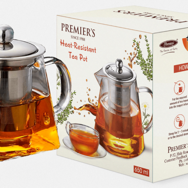 Heat-Resistant Tea Pot 650 ml