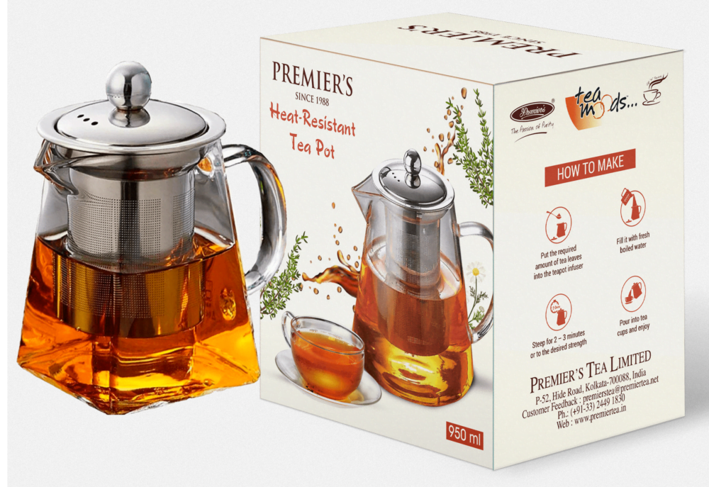 Heat-Resistant Tea Pot 950 ml Rombouts 